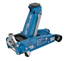 Домкрат гидравлический подкатной, 3 т, 120-450 мм, быстрый подъем, проф. Stels