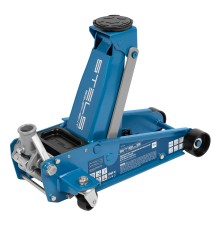 Домкрат гидравлический подкатной, 3 т, 120-450 мм, быстрый подъем, проф. Stels