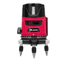 Лазерный уровень CRL-30R, 30 м, красный луч, батарейки, резьба 5/8" MTX