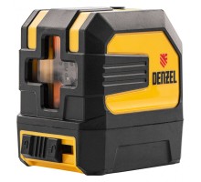 Лазерный уровень LX 02 Red, 20 м, 635 нм, резьба 1/4" Denzel