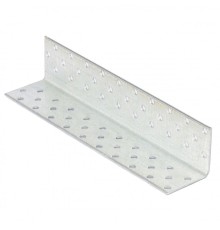 Крепежный уголок равносторонний  2 мм,   KUR 40 x 40 x 200 мм Россия Сибртех