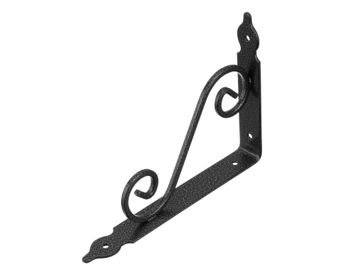 Кронштейн декоративный, 190 х 140 х 25 х 3 мм, темно-серый Сибртех