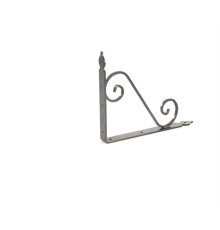 Кронштейн декоративный, 240 х 290 х 30 х 3.5 мм, темно-серый Сибртех