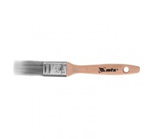Кисть плоская Platinum 1", искусственная щетина, деревянная ручка MTX