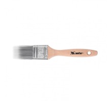Кисть плоская Platinum 1.5", искусственная щетина, деревянная ручка MTX