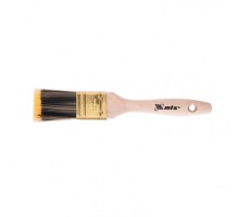 Кисть плоская Golden 1.5", искусственная щетина, деревянная ручка MTX