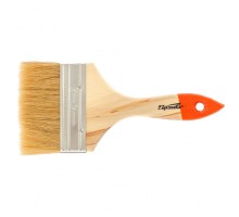 Кисть плоская Slimline 4" (100 мм), натуральная щетина, деревянная ручка Sparta