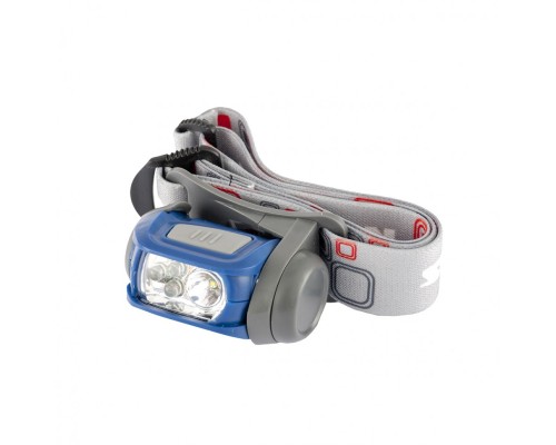 Фонарь наголовный Sport, ABS пластик, CREE XP-E Led 3Вт 120Лм + 3 эко Led, 8-18 часов, 3 х ААА Stern
