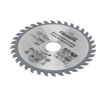 Пильный диск по дереву, 125 х 22 мм, 36 зубьев Sparta