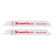 Полотна по металлу для сабельной пилы S922EF 125/1.4 мм, Bimetal, 2 шт, Pro Matrix