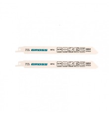 Полотна по металлу для сабельной пилы 4402 - S1122EF, 180 x 1.4 мм, 2 шт. Gross