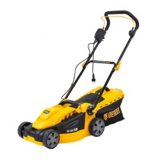 Газонокосилка электрическая GM-1600, 1600 Вт, ширина 36 см, 3 уровя, травосборник 35 л. Denzel