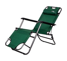 Кресло-шезлонг двухпозиционное 156 х 60 х 82 см, Camping Palisad