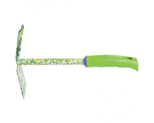 Мотыжка комбинированная, 65 х 310 мм, стальная, пластиковая рукоятка, Flower Green, Palisad