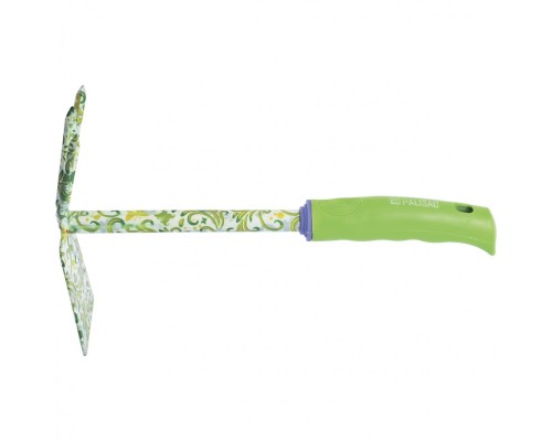 Мотыжка комбинированная, 70 х 300 мм, стальная, пластиковая рукоятка, Flower Green, Palisad