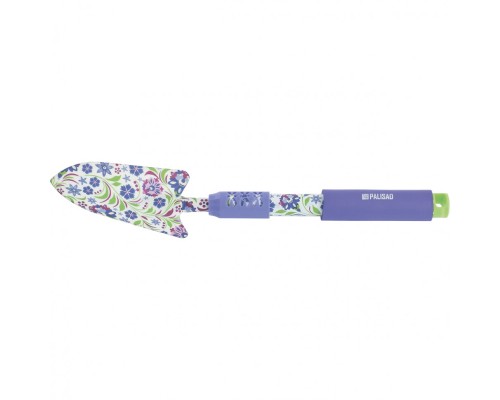 Совок посадочный узкий, 80 х 450 мм, стальной, удлиненная рукоятка, Flower Mint, Palisad