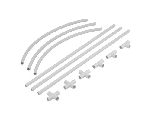 Каркас парника пластиковый 300 х 110 х 120 см, дуга D 20 мм, белый Palisad Каркас парника пластиковый 300 х 110 х 120 см, дуга D 20 мм, белый Palisad