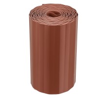 Бордюрная лента, 20 х 900 см, полипропиленовая, коричневая, Россия, Palisad
