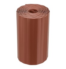 Бордюрная лента, 20 х 900 см, полипропиленовая, коричневая, Россия, Palisad