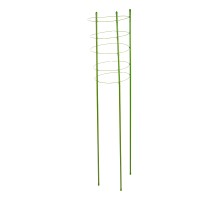 Поддержка для растений круглая H 150 см, металл в пластике, 5 колец Palisad