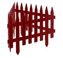 Забор декоративный "Рейка", 28 х 300 см, терракот, Россия, Palisad