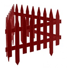 Забор декоративный "Рейка", 28 х 300 см, терракот, Россия, Palisad