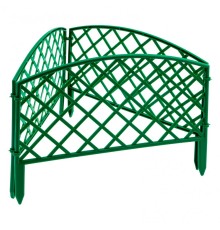 Забор декоративный "Сетка", 24 х 320 см, зеленый, Россия, Palisad