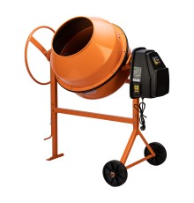 Бетоносмеситель БСЕ-140П, 140 л, 500 Вт, полиамидный венец// Сибртех