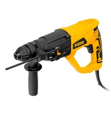 Перфоратор электрический RH-1050-26, SDS-plus, 1050 Вт, 3.2 Дж, 3 плюс 1 режим Denzel
