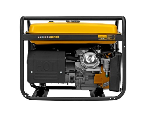 Генератор бензиновый GE 6900, 5.5 кВт, 220 В/50 Гц, 25 л, ручной старт Denzel Генератор бензиновый GE 6900, 5.5 кВт, 220 В/50 Гц, 25 л, ручной старт Denzel