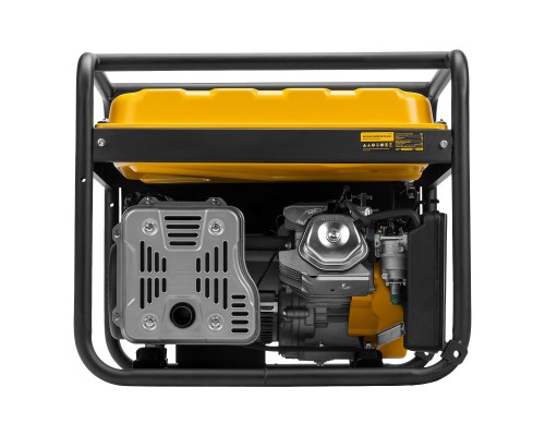 Генератор бензиновый PS 80 E-3, 6.6 кВт, 400 В, 25 л, электростартер Denzel