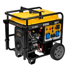 Генератор бензиновый PS-120EA, 12 кВт,230 В, 40л, разъём ATS,эл.старт Denzel