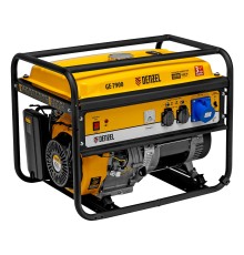 Генератор бензиновый GE 7900, 6.5 кВт, 220 В/50 Гц, 25 л, ручной пуск Denzel