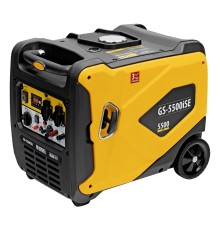 Генератор инверторный GS-5500iSE, 5,5 кВт, 230 В, закрытый корпус,электростартер Denzel
