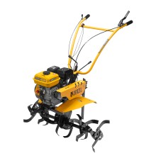 Мотоблок DPT-370S, 7 л.с., ремен.сцеп, фрез 3х4, ШОМ, передачи 3В/1Н Denzel