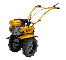 Мотоблок DPT-270S, 7 л.с., ремен.сцеп, фрез 3х4, ШОМ, передачи 2В/1Н Denzel