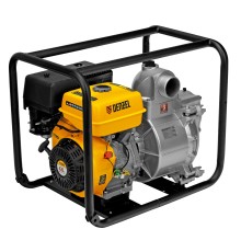 Мотопомпа бензиновая для грязной воды PX-80D, 15 л.с, 3", 1500 л/мин, глубина 8 м , напор 30 м Denzel