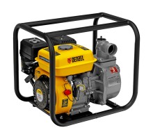 Мотопомпа бензиновая для чистой воды PX-50, 7 л.с, 2", 600 л/мин, глубина 8 м, напор 30 м Denzel