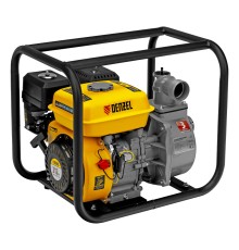 Мотопомпа бензиновая для чистой воды PX-50, 7 л.с, 2", 600 л/мин, глубина 8 м, напор 30 м Denzel