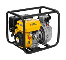 Мотопомпа бензиновая высоконапорная PX-50H, 7 л.с, 2", 600 л/мин, глубина 8 м, напор 65 м Denzel