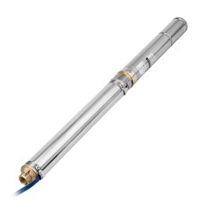 Скважинный насос DWC-3-60, центробежный, диаметр 3", 800 Вт, 3300 л/ч, напор 60 м Denzel