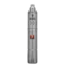 Скважинный насос DWS-4-100, винтовой, диаметр 4", 800 Вт, 1700 л/ч, напор 100 м Denzel