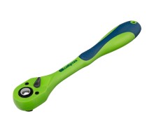 Ключ-трещотка 1/2", CrV, 72 зуба, с быстрым сбросом Сибртех