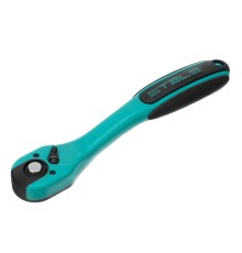 Ключ-трещотка 3/8", CrV, 72 зуба, с быстрым сбросом Stels