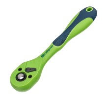 Ключ-трещотка 1/4", CrV, 72 зуба, с быстрым сбросом Сибртех