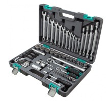 Набор инструментов, 1/2", 1/4", CrV, пластиковый кейс 88 предметов Stels