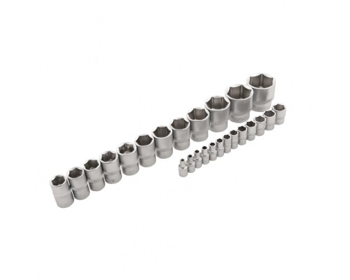 Набор инструментов 82 предмета, CrV, 1/2", 1/4" Сибртех