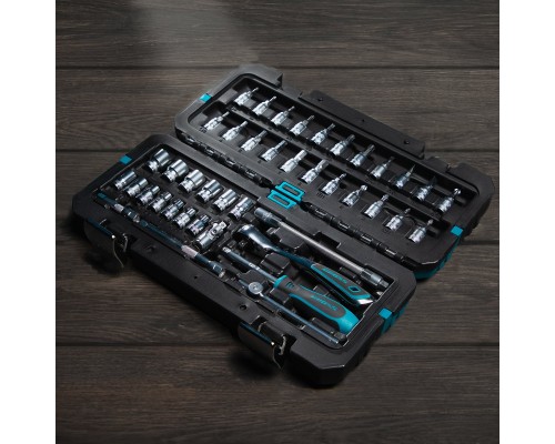 Набор инструментов, 1/4", CrV, 120 зубьев, 42 предмета Gross Набор инструментов, 1/4", CrV, 120 зубьев, 42 предмета Gross