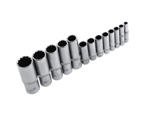 Набор инструментов 1/2", 1/4", CrV, 12 гранные головки, пластиковый кейс, 109 предмета Stels Набор инструментов 1/2", 1/4", CrV, 12 гранные головки, пластиковый кейс, 109 предмета Stels