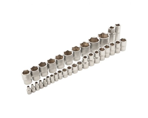 Набор инструментов 94 предмета, CrV, 1/2", 1/4" Сибртех